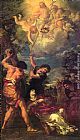 Pietro Da Cortona Canvas Paintings - The Stoning of St Stephen